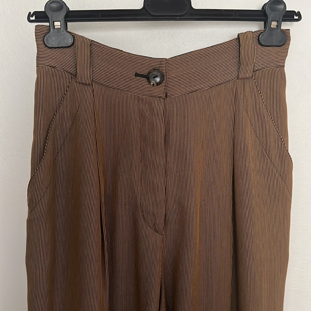 VINTAGE EMANUEL UNGARO women’s dress pants beige/black S